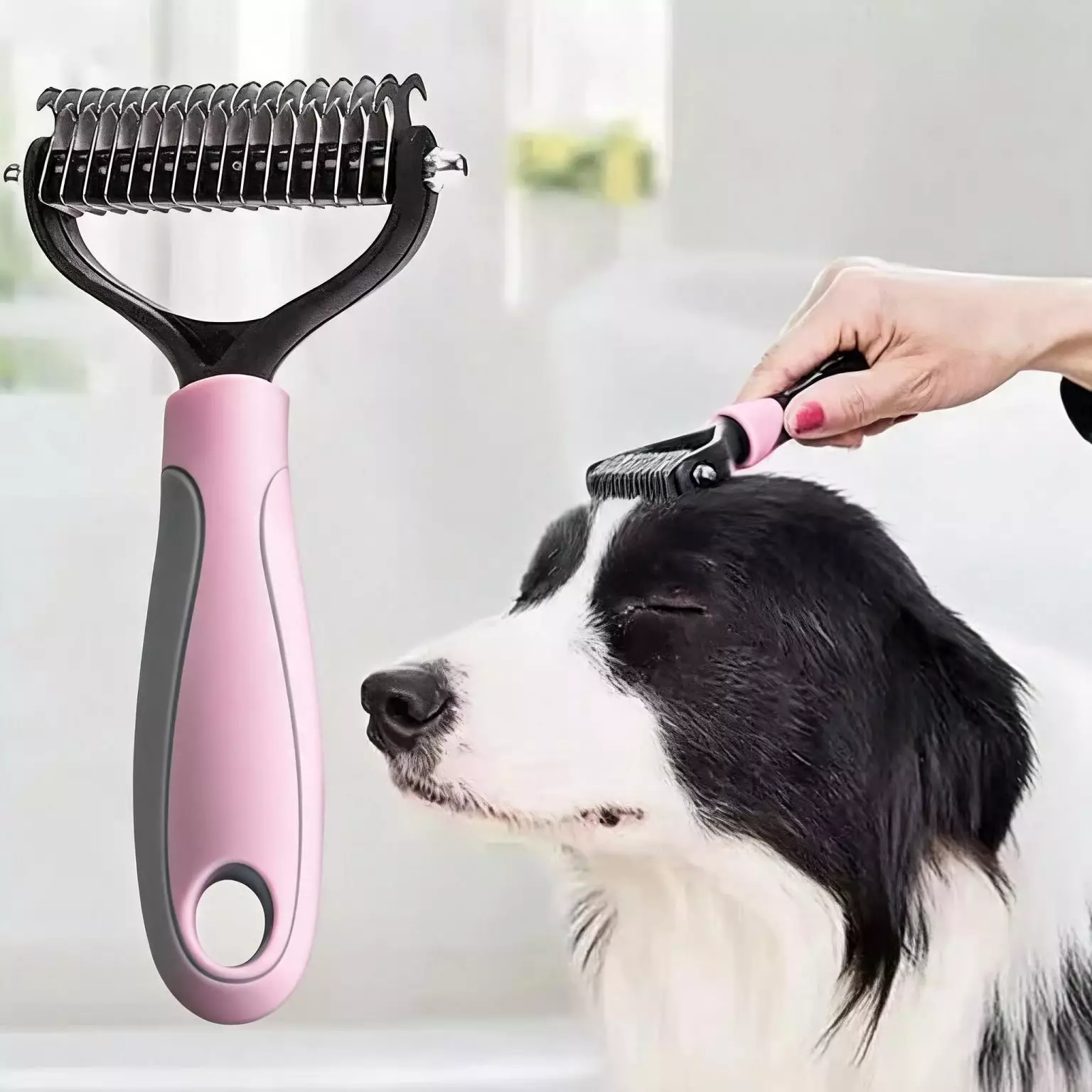 🧹 Двосторонній гребінець для котів та собак🐶