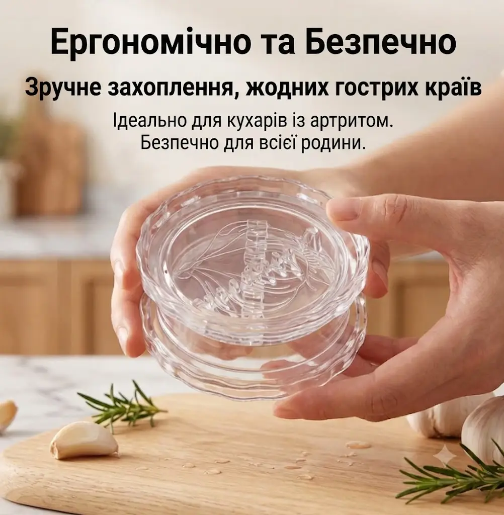 🧄Ручний часниковий подрібнювач