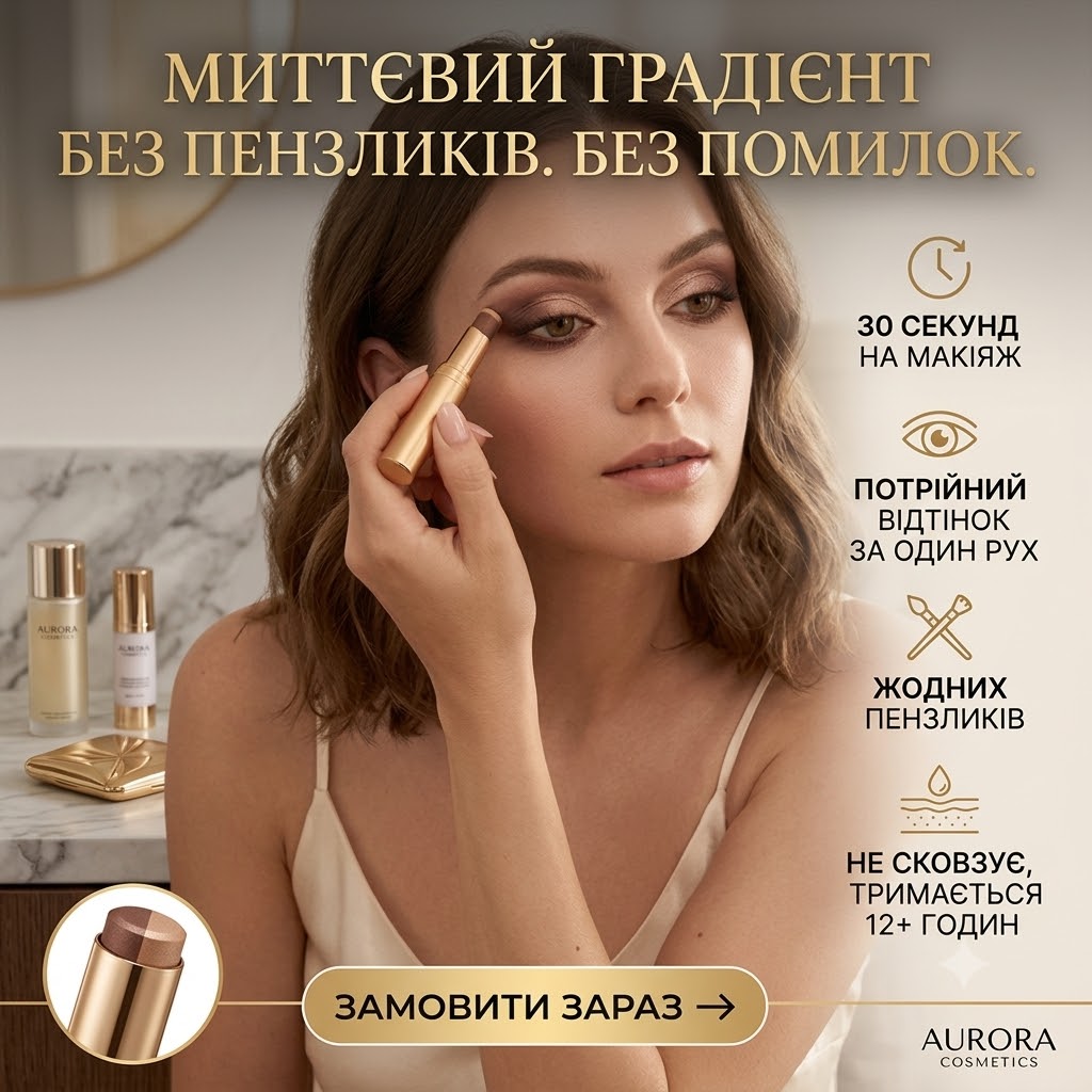 ІДЕАЛЬНИЙ МАКІЯЖ ОЧЕЙ ЗА 30 СЕКУНД