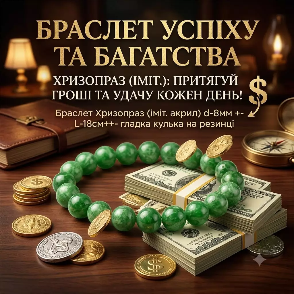 БРАСЛЕТ УСПІХУ ТА БАГАТСТВА