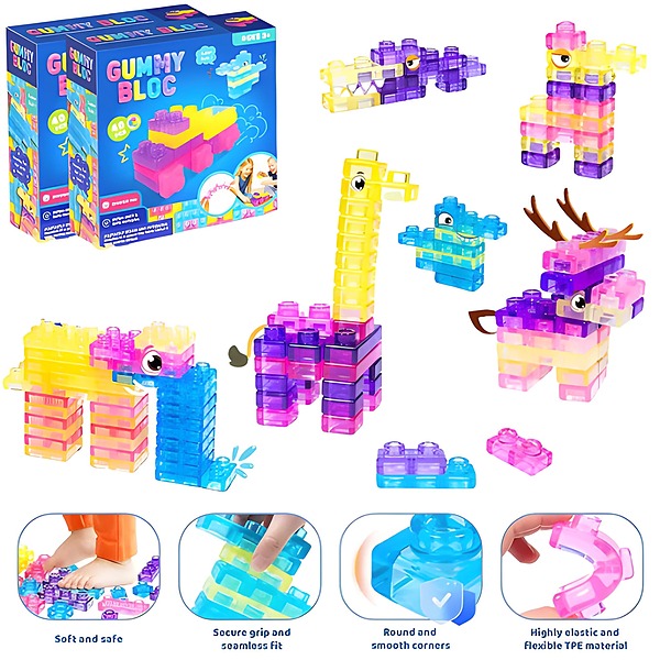 Дитячий конструктор желейка "Magic Gummy Bloc"
