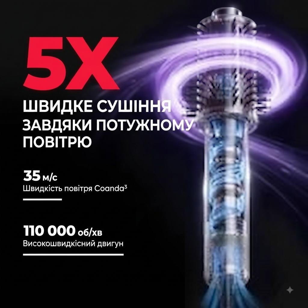 Багатофункціональний стайлер-фен